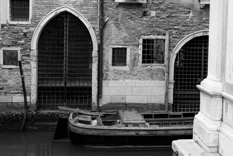 Venise en noir et blanc